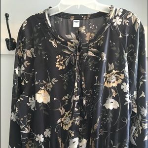 XL Old Navy Floral Jumpsuit